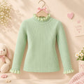 Girls Winter Mock neck Green