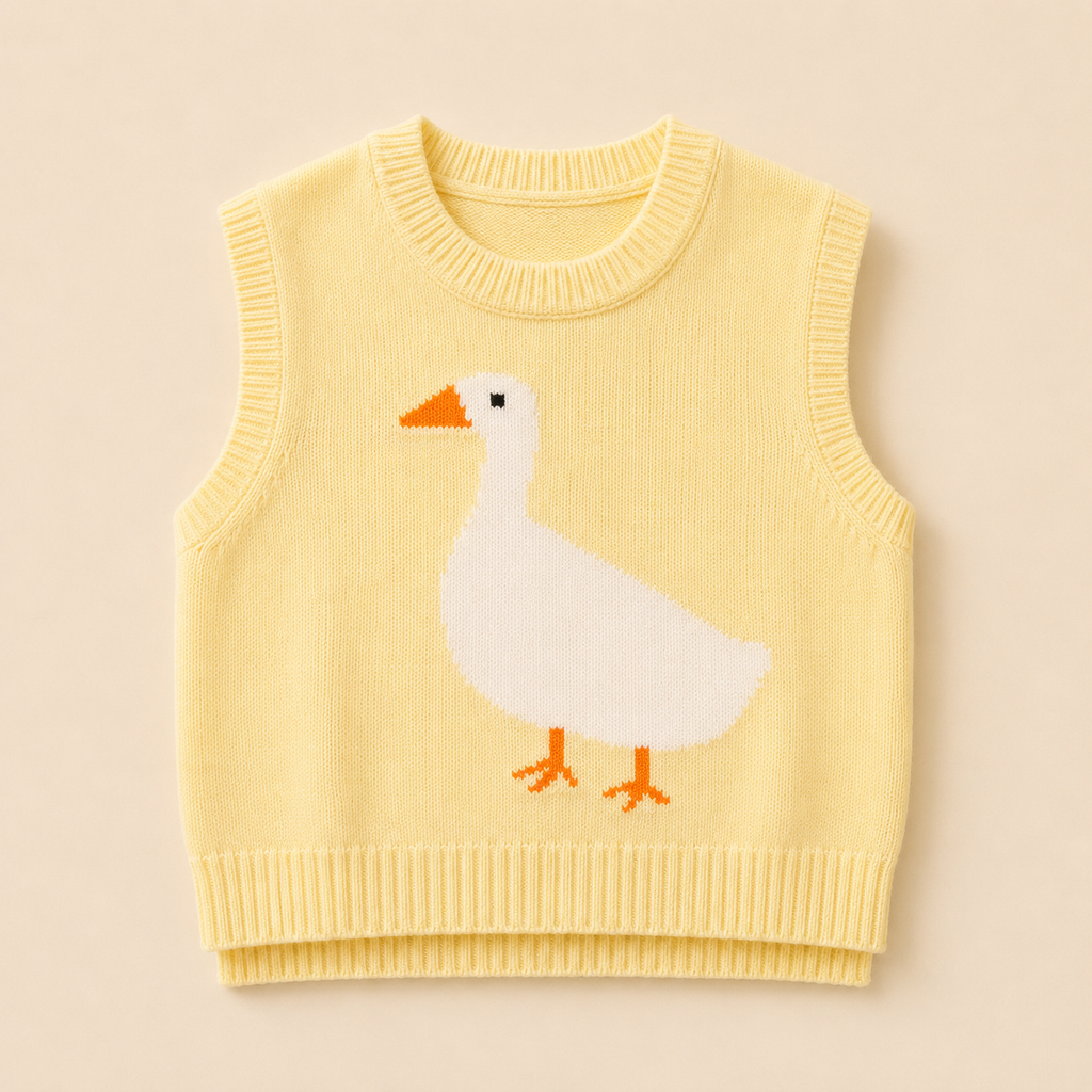 Baby 3pc's Suit Set Duck Yellow