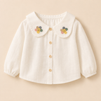 Baby 3pc's Suit Set Flower Pink