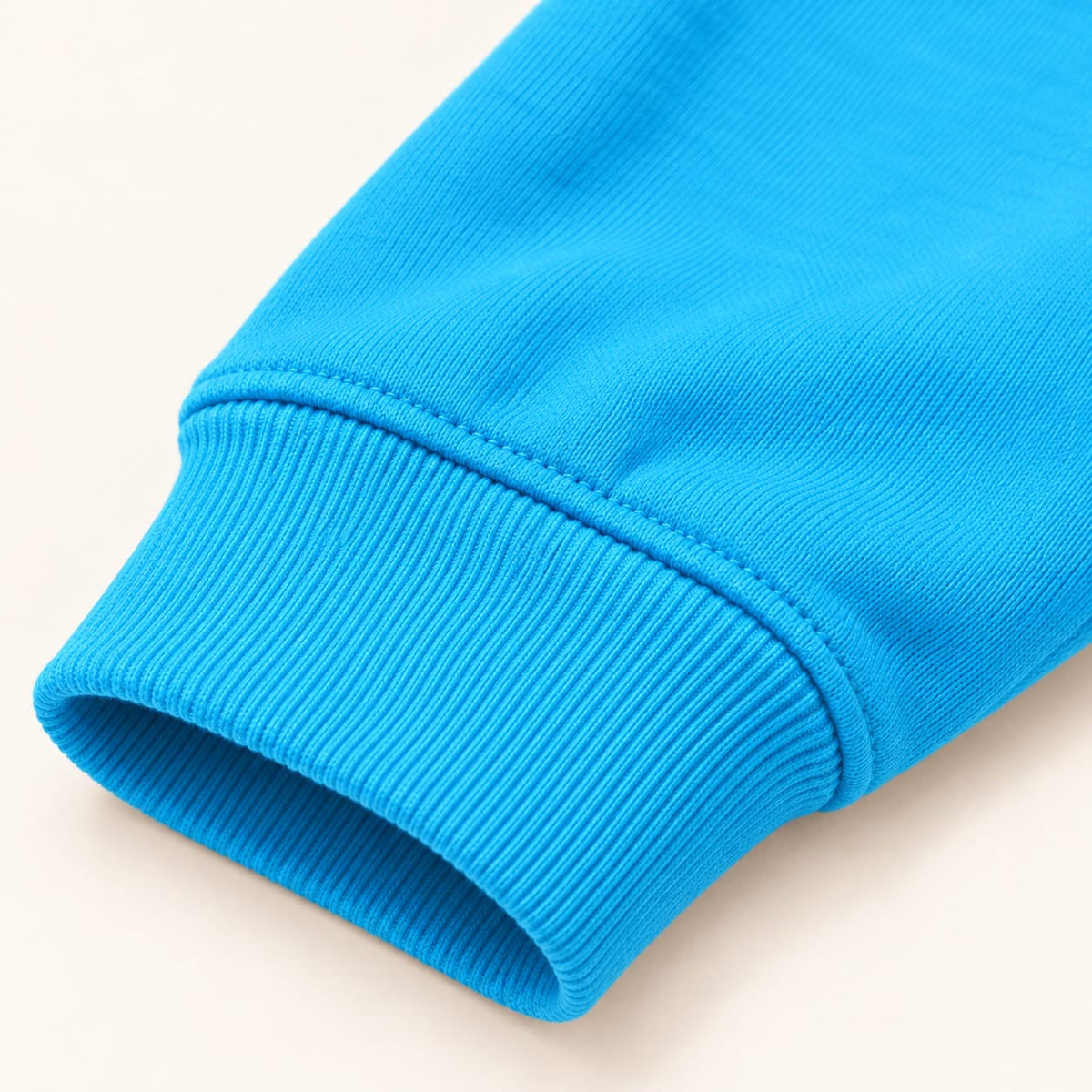 Kids Sky Blue Swoosh Logo Sweatshirt – Boys & Girls Full Sleeve Crew Neck Winter Pullover