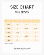 Girls Woolen Frock White and Pink