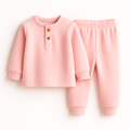  KIDS HENLEY INNERWEAR SWAN  BABY PINK 24(7-8Y)
