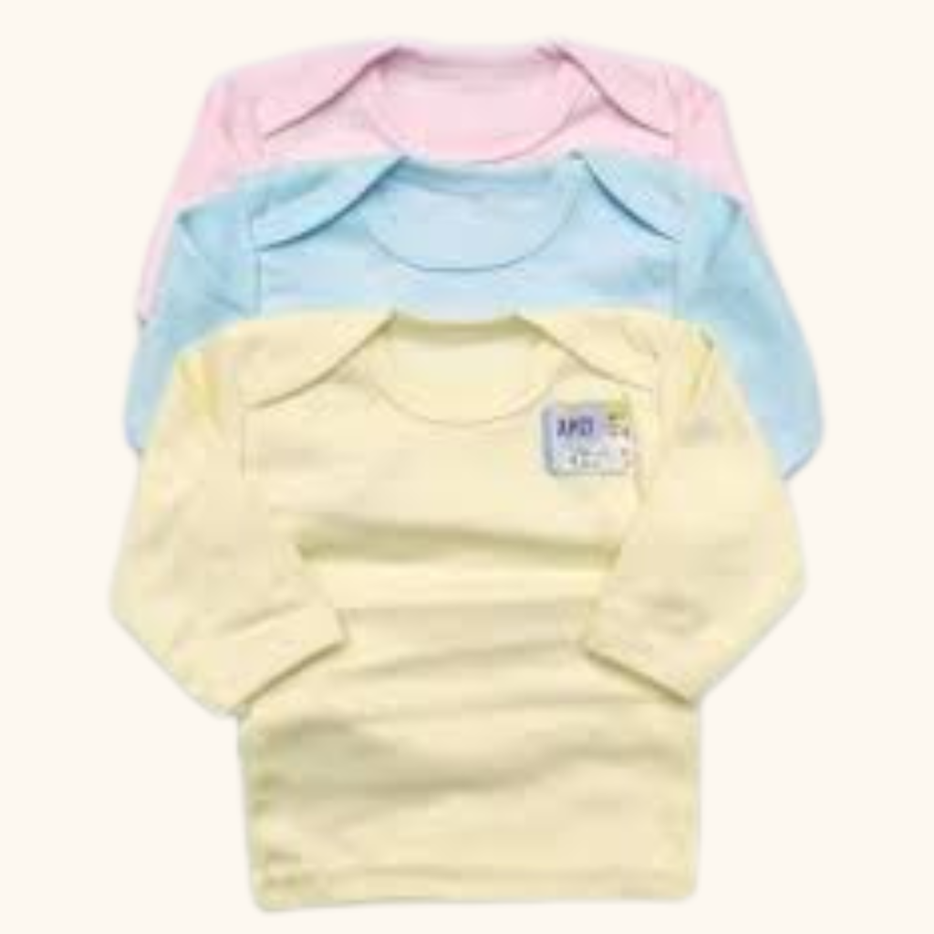 3 Pc's Full sleeves inner shirts -Multicolor