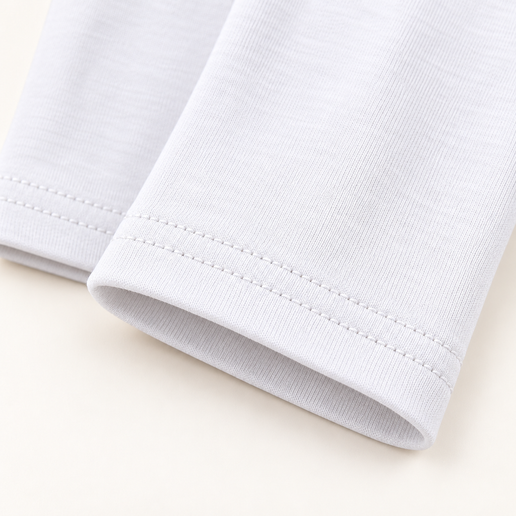 Kids’ White Top & Trouser 2-Piece Set